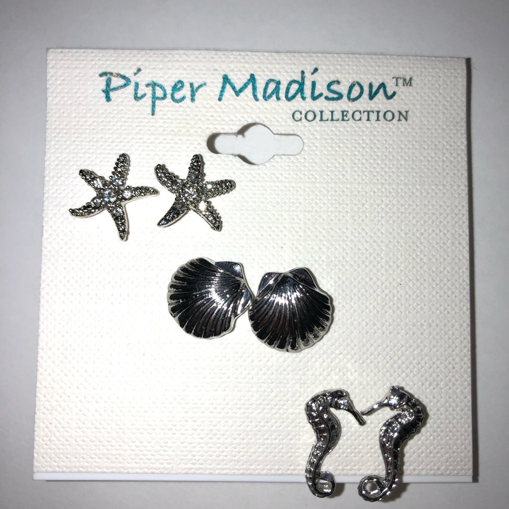 nautical earring set